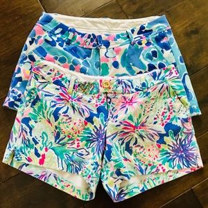 Lilly Pulitzer stretch shorts size 4